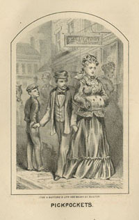 &ldquo;Pick-Pockets,&rdquo; from Edward Savage. Police Records and Recollections or Boston by Daylight and Gaslight. Boston: John P. Dale & Co., 1873.